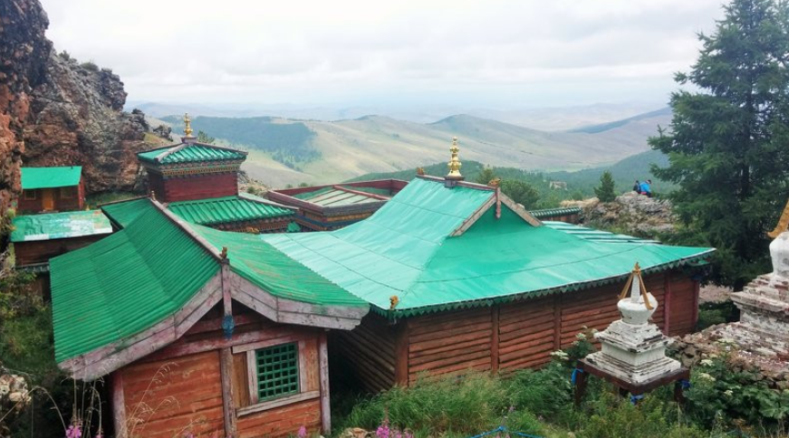 Tövkhön Monastery, Khangai Mountains, Övörkhangai, Mongolia